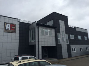 АС-профиль здания из ЛСТК